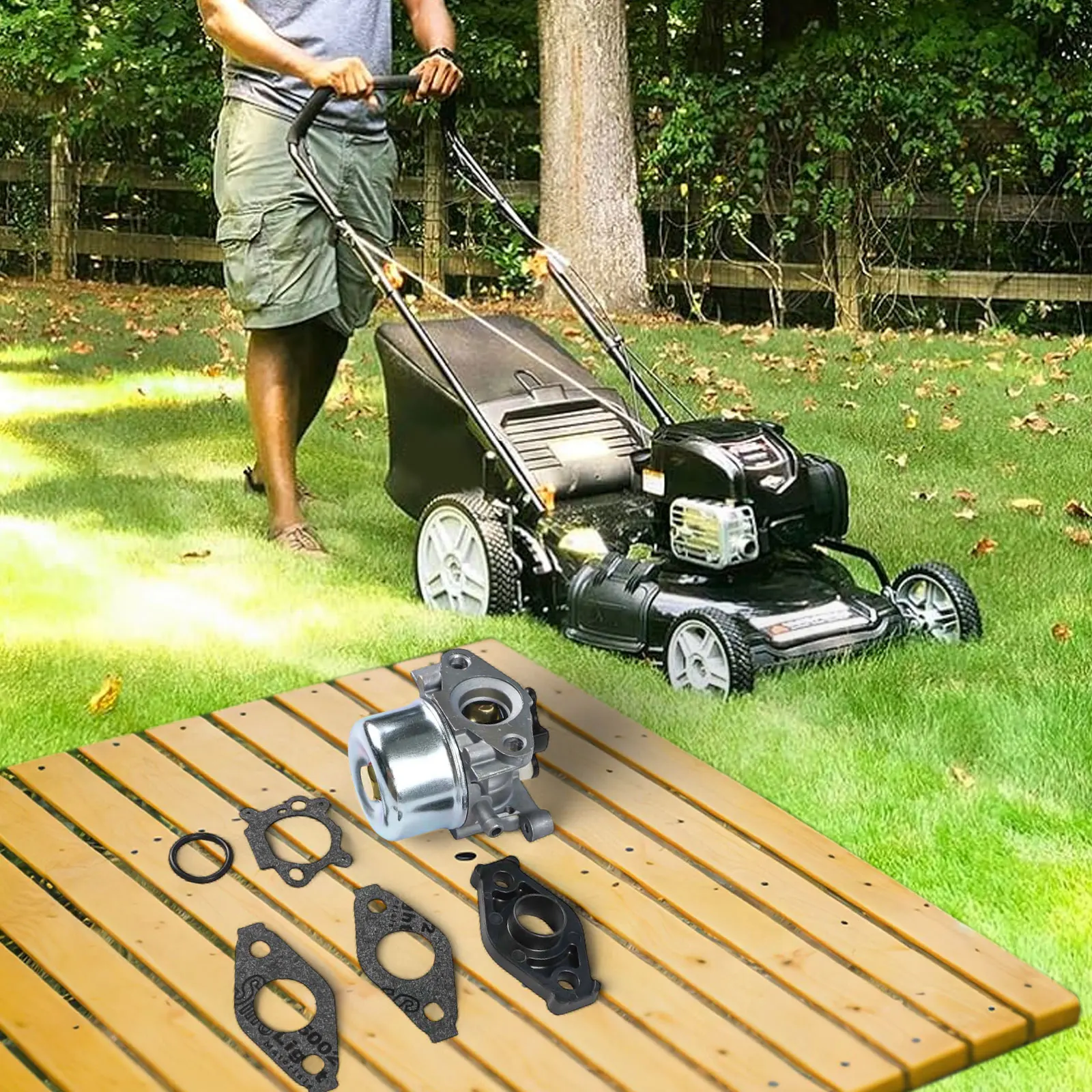

Easy Installation As Shown 799871 Carburetor Comprehensive Package Long-lasting Reliability Non-asbestos Materials