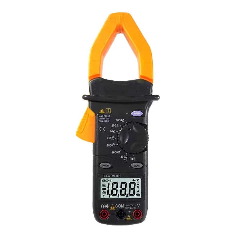 Digital Clamp Meter High Precision Large Current 1000A AC Electrical Maintenance Clamp Multimeter
