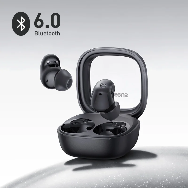 Baseus Bass WM02s Draadloze oordopjes Bluetooth 6.0 TWS-oortelefoons Mini en compact Comfortabel draagbaar, 36 uur lange batterijduur IPX5