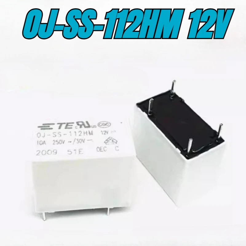 

New 10pcs/lot OJ-SS-112HM 12V 10A HF32F-G 012-HS