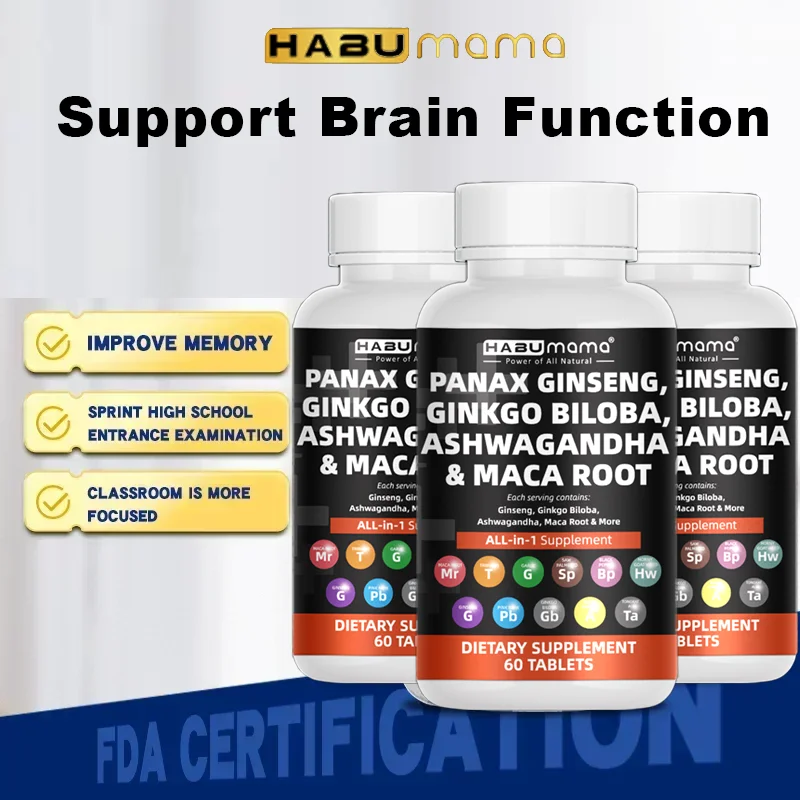 Nootropic Supplement - Easy To Absorb, Enhances Focus and Cognition, Healthy Memory Function and Supports Improved Mood