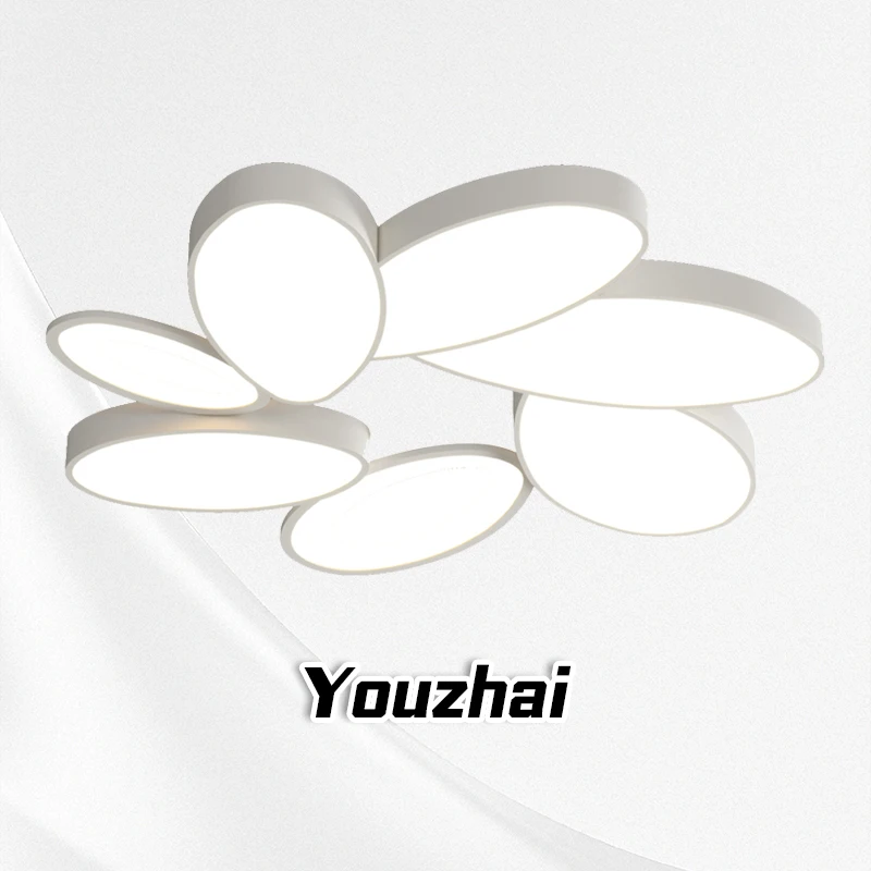 

Cream style living room light, modern and minimalist master bedroom ceiling light, Nordic creative room lighting fixtures