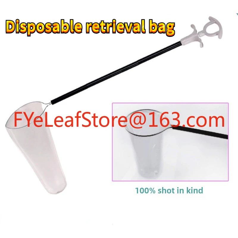 Disposable laparoscopic specimen retrieval bag