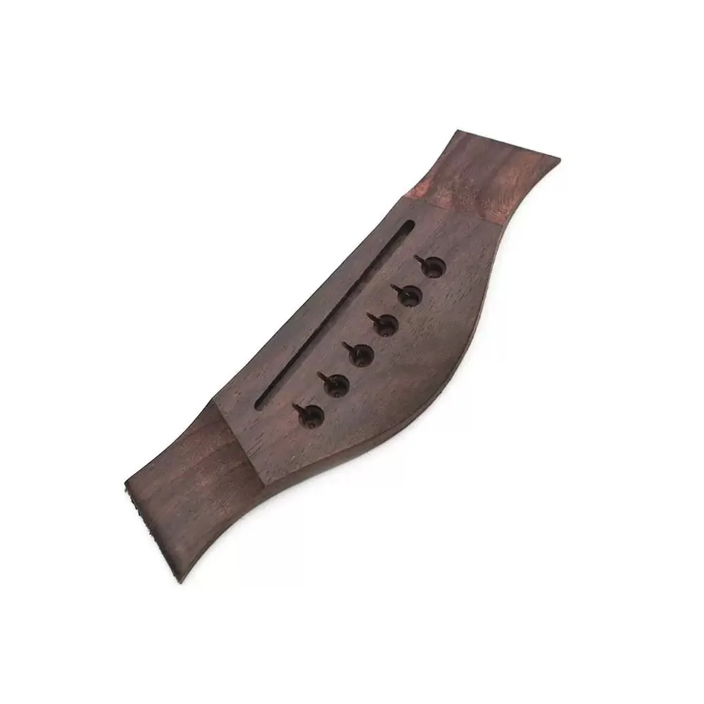 

Folk Acoustic Guitar Bridge Rosewood Bridge Saddle DIY Replacement Part Guitar Parts & Accessories