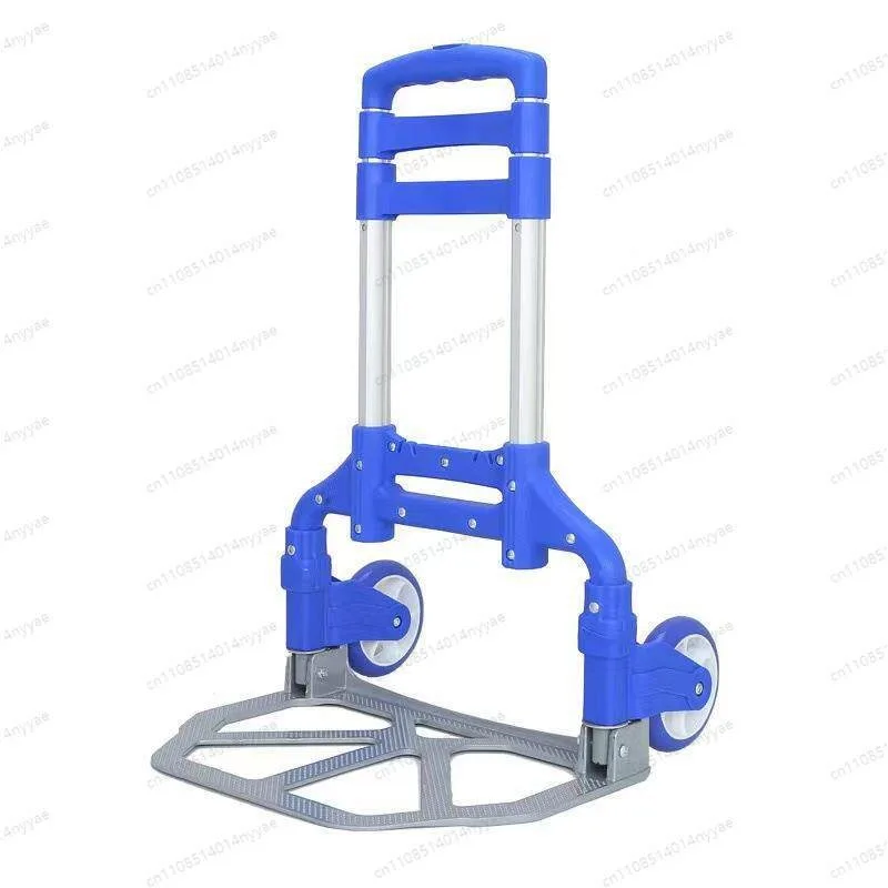 Hot Sale Folding Hand Truck, Aluminum Alloy Utility Cart for Home, Shopping & Moving - Lightweight Portable Dolly