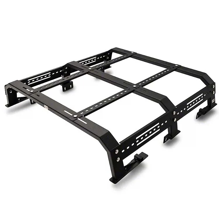 Lamax Overland Aluminum Universal Adjustable Roll Bar Steel Carrier Truck Bed Rack Ladder Ute Tub Rack For Pickup