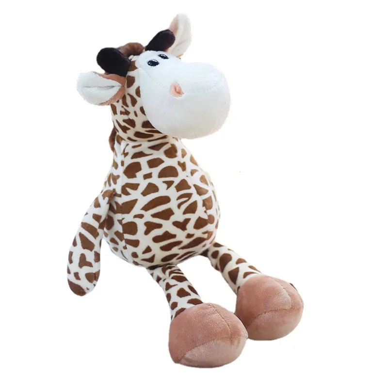 Simulazione animali della foresta giocattoli di peluche peluche serie giungla tigre leone scimmia procione giraffa elefante bambole per regali per bambini