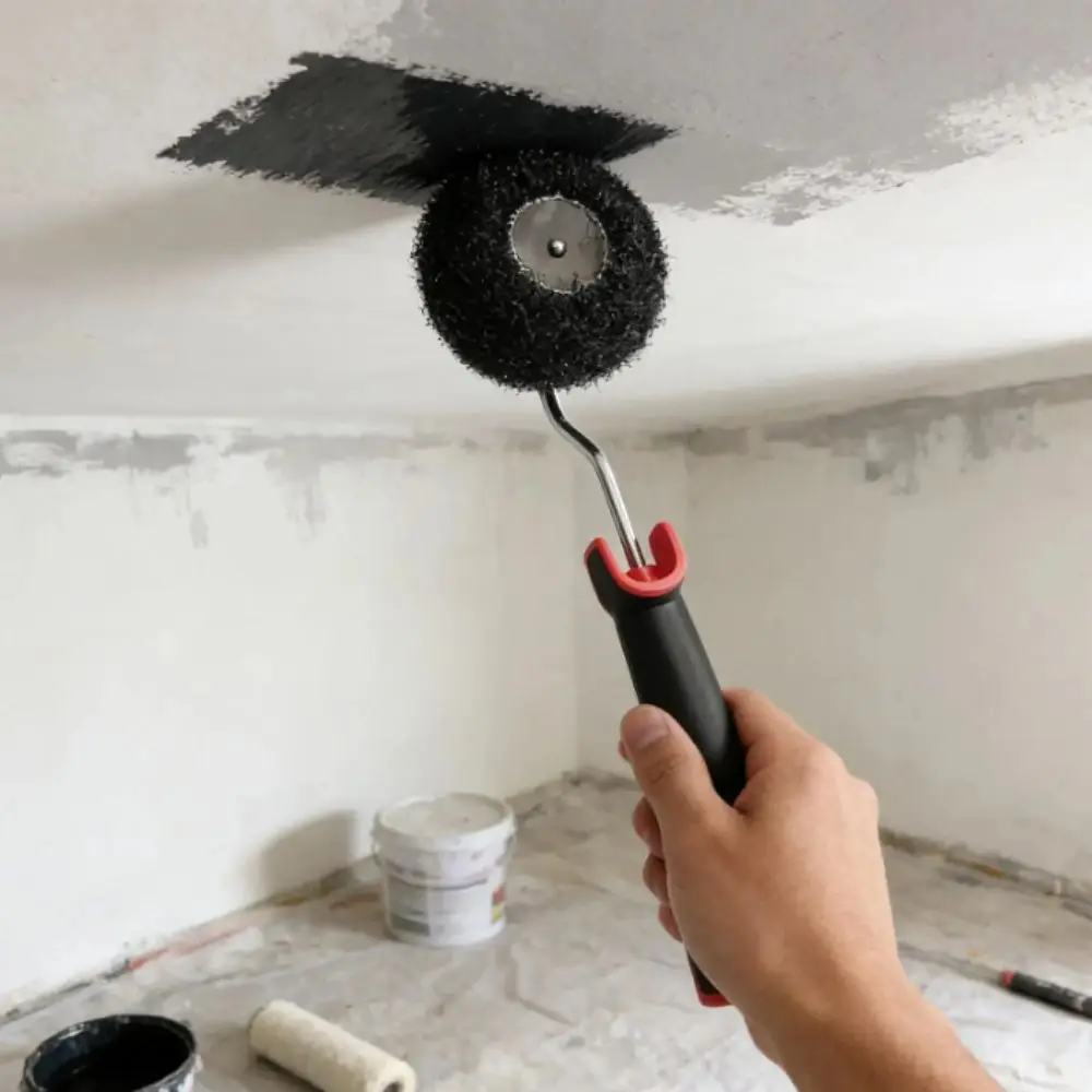 Extension Tool Corner Paint Roller Pumpkin-shaped Design Corner Trimming Corner Edger Tool Professional Quality Expert Tools