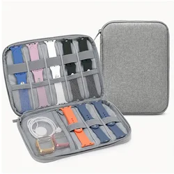 Watchband Bag For Apple Watch Strap Box Case Travel Smart Watch Wriststrap Storage Bag Box Watches Organizer Band Holder 2024