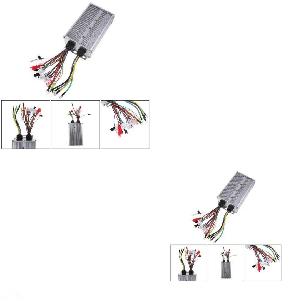 G7NA Brushless Motor Controller Stable Less Noise Brushless Speed E-Bike Controller for Electric Bikes Scooter Compact-size