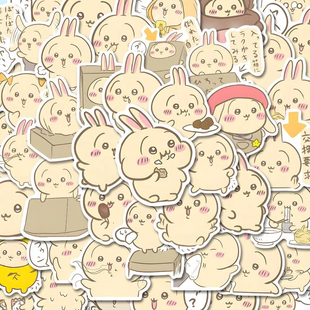 

100pcs Chiikawa Hachiware Usagi stickers cute stickers decorative DIY furniture mobile phone case waterproof