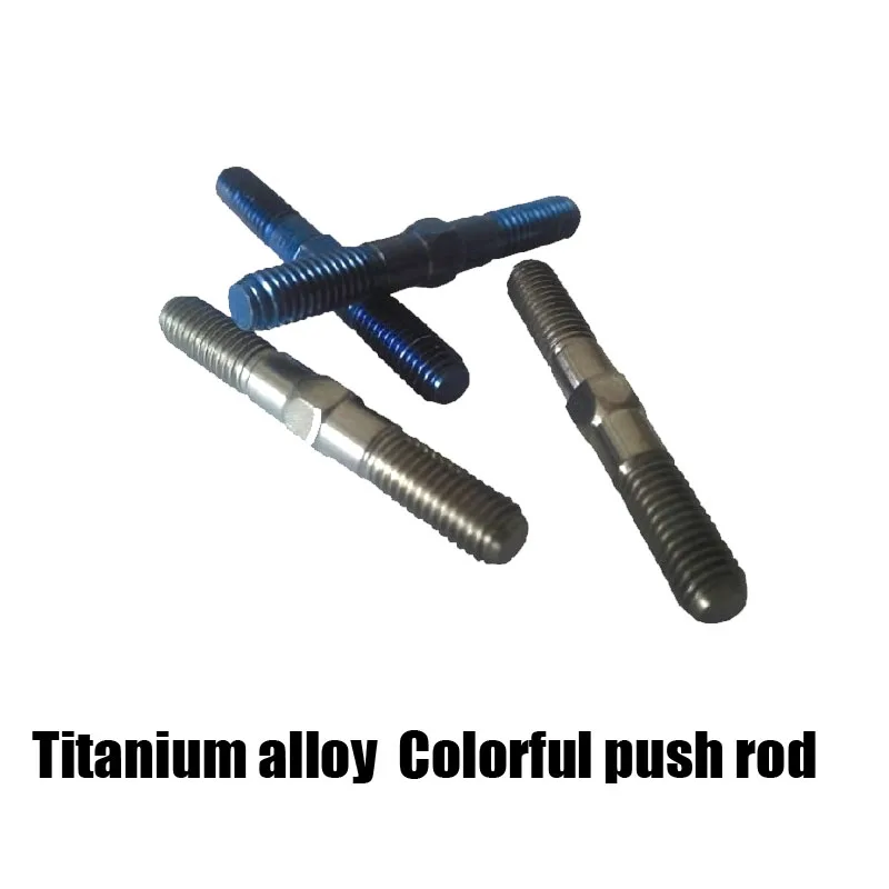 RTW Titanium alloy Colorful push pull rod,  M4*32, M4*42, M5*38 double-headed screw  for 1/8  monster truck 1/5 RC 1​ PCS