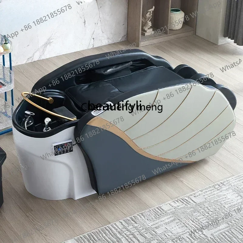

zS173Beauty Salon Multi-Functional Luxury Full-Body Automatic Intelligent Electric Massage Shampoo Bed