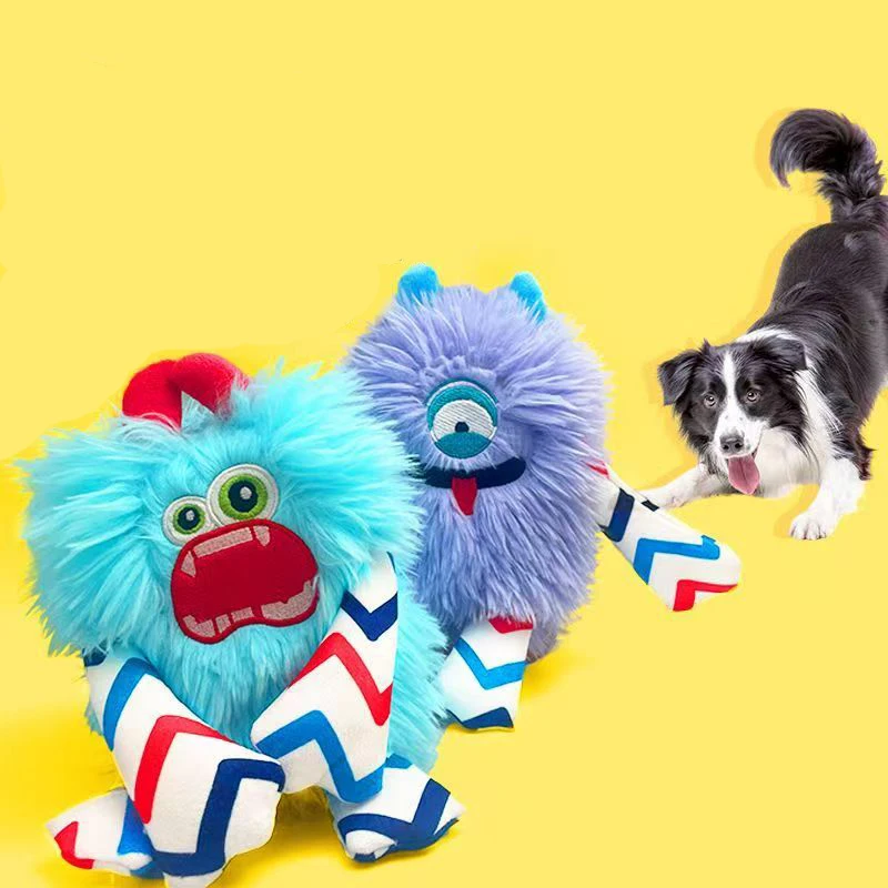 2025, neues Haustier-Hunde-Plüsch-Spielzeug mit niedlichem Cartoon-Motiv, großes Auge, Sprachinteraktion, Anti-Strahlung, Zuhause, das perfekte Geschenk für Hunde