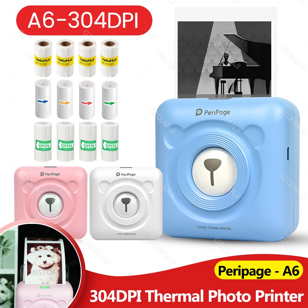 304Dpi Peripage A6 …