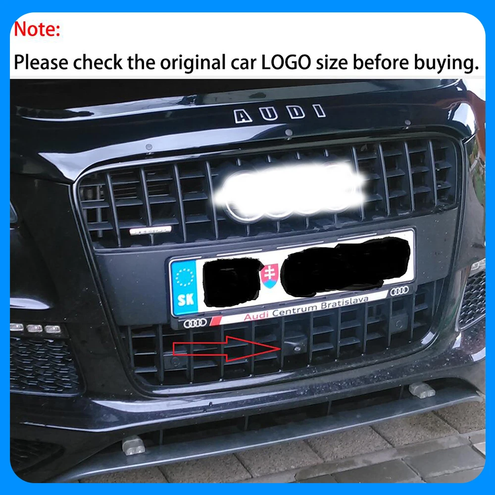 ZhuCamX 1080p Ultra Clear Night Vision LOGO Parking Front View Camera For Audi Q7 4L Facelift 2010 2011 2012 2013 2014 2015