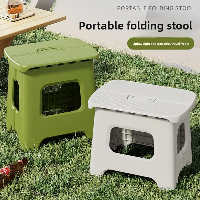 

Усиленный складной стул для взрослых, для кемпинга, рыбалки, портативный, для домашнего использования, детский стул-лестница, стул для рисования и скетчинга