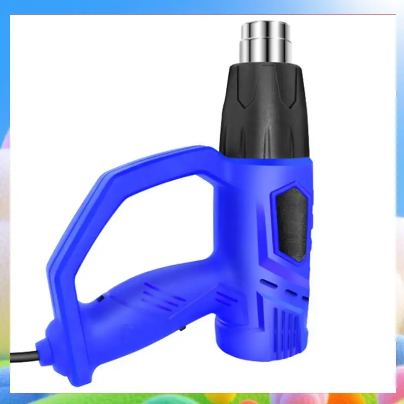 

Three-Nozzle Hot Air Gun Dual Speed Adjustable Heat Gun For DIY, Paint Stripping, Shrinking PVC, Drying Crafts EU Plug-AA25