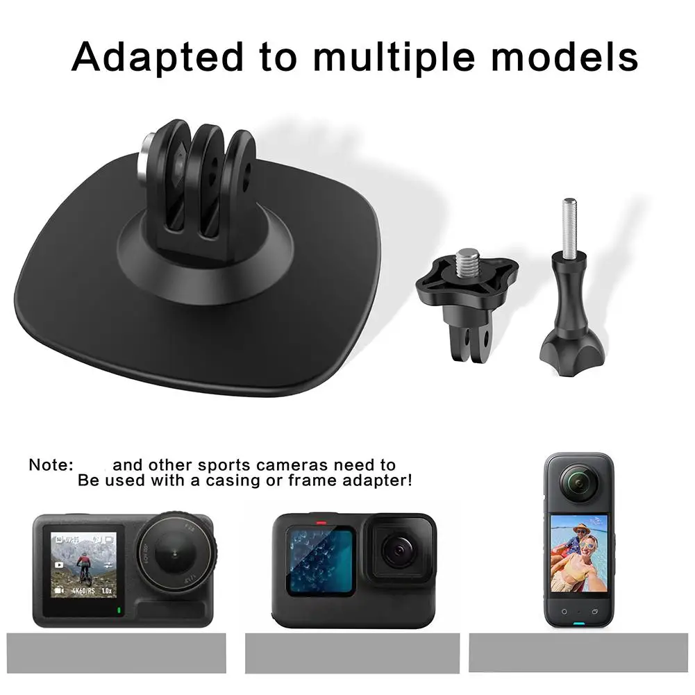 Suitable For Forgopro Shadow Stone Insta Sports Camera Accessories Fixed Base Flexible Adhesive Base Action Camera Accessor F4R8