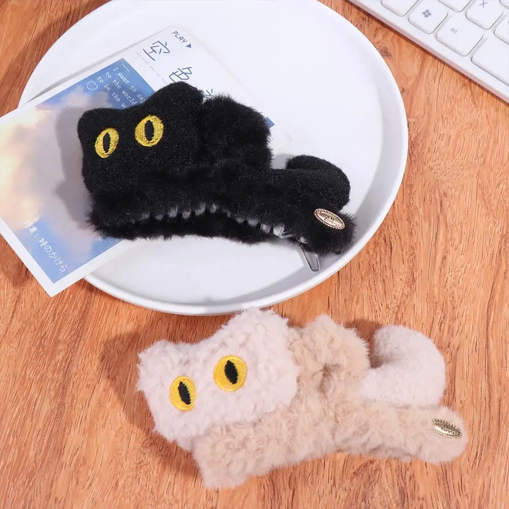 

Creative Grab Clip Hair Claw Cute kitten Cat Hair Clip Headdress Hair Accessories Cute Hairpin Autumn/Winter