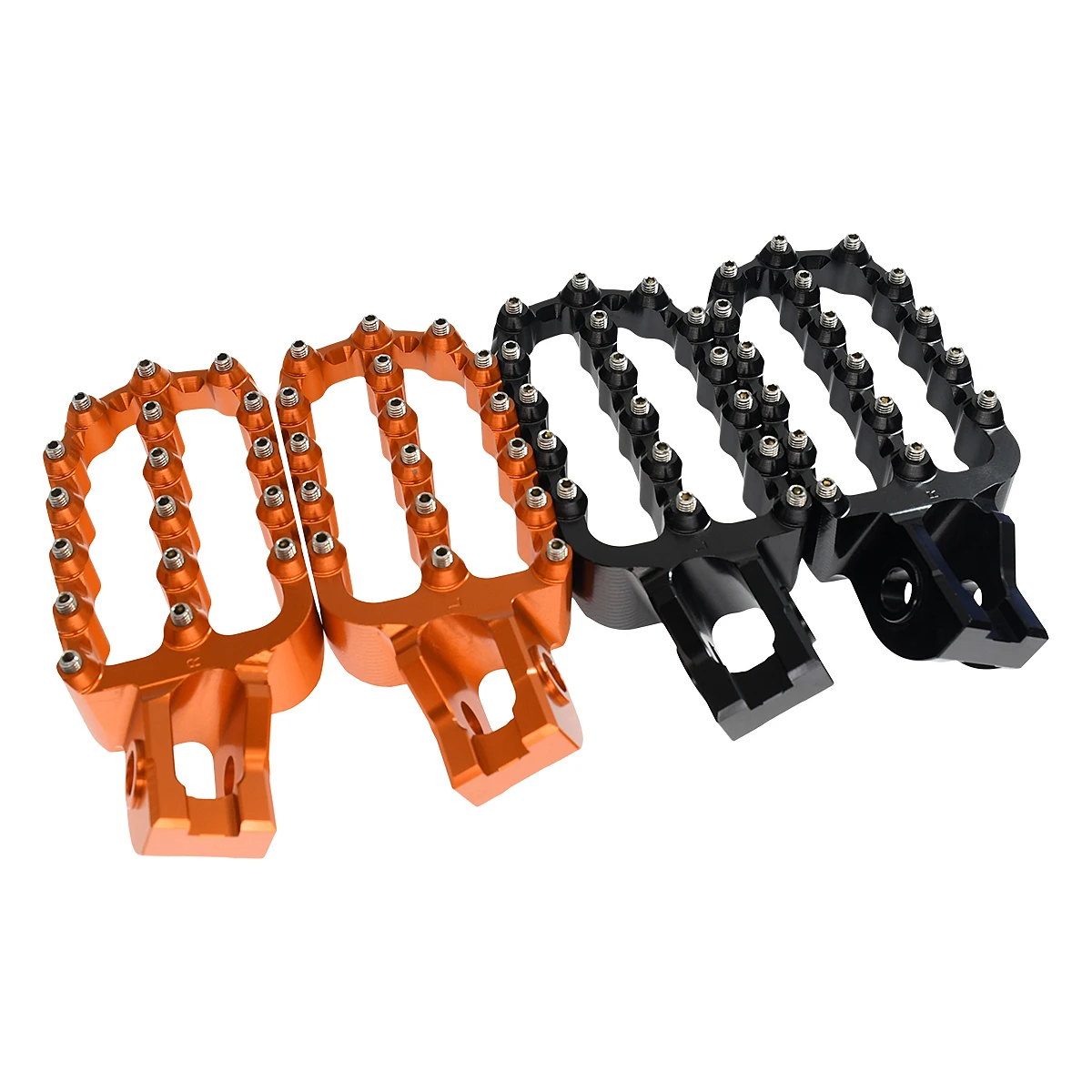 Enlarged Motorcycle Forged FootRest Footpegs Rests For KTM 125 250 SX 350 450 SX-F XC XC-F 2017-2022 2017-2023 EXC 300 EXC-F 350 - view 4