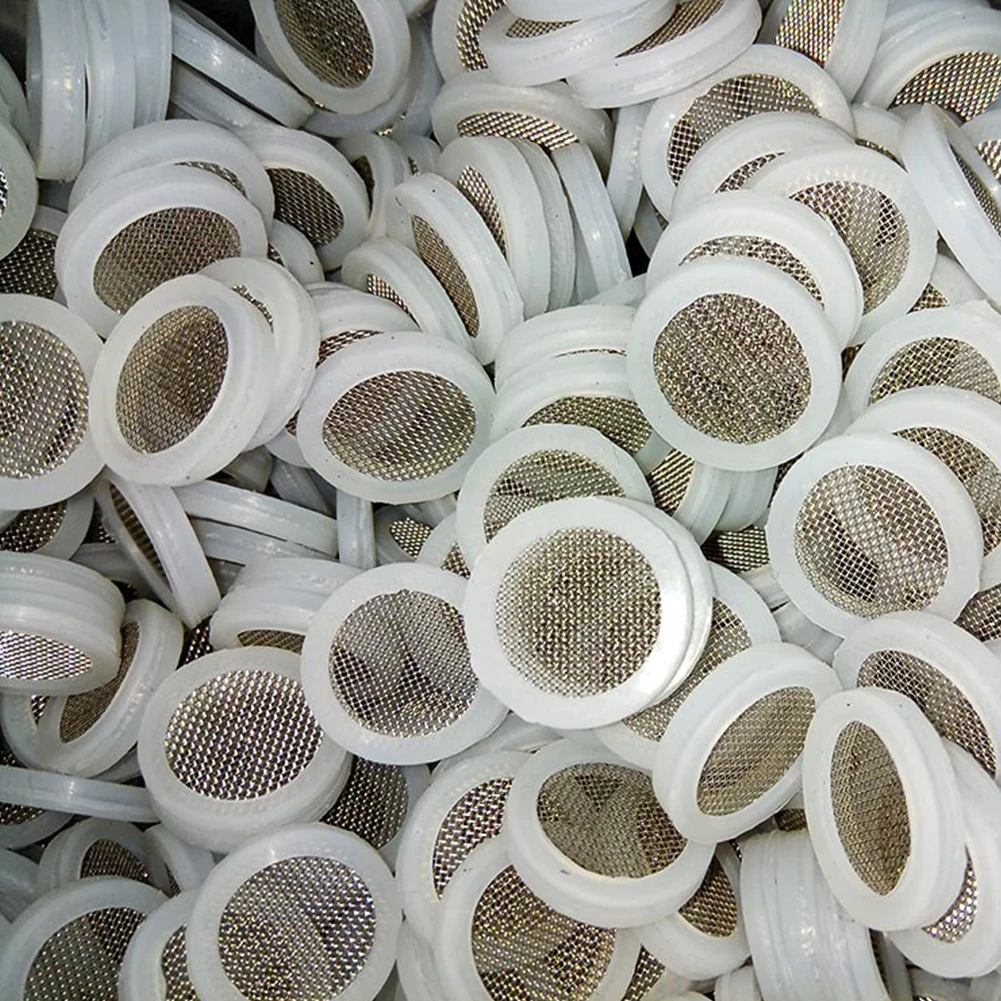 Filter Washer 3/4 for BSP with Rubber and Metal Mesh for Use in Plumbing Systems Including Washer Dishwasher and Shower Valve