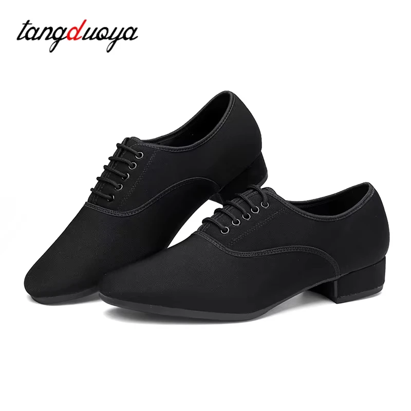 Men's Latin Dance Shoes Salsa Jazz Shoes Soft Sole Adult Men's Tango Ballroom Modern Dancing Shoe Man Sneakers Size 38-46