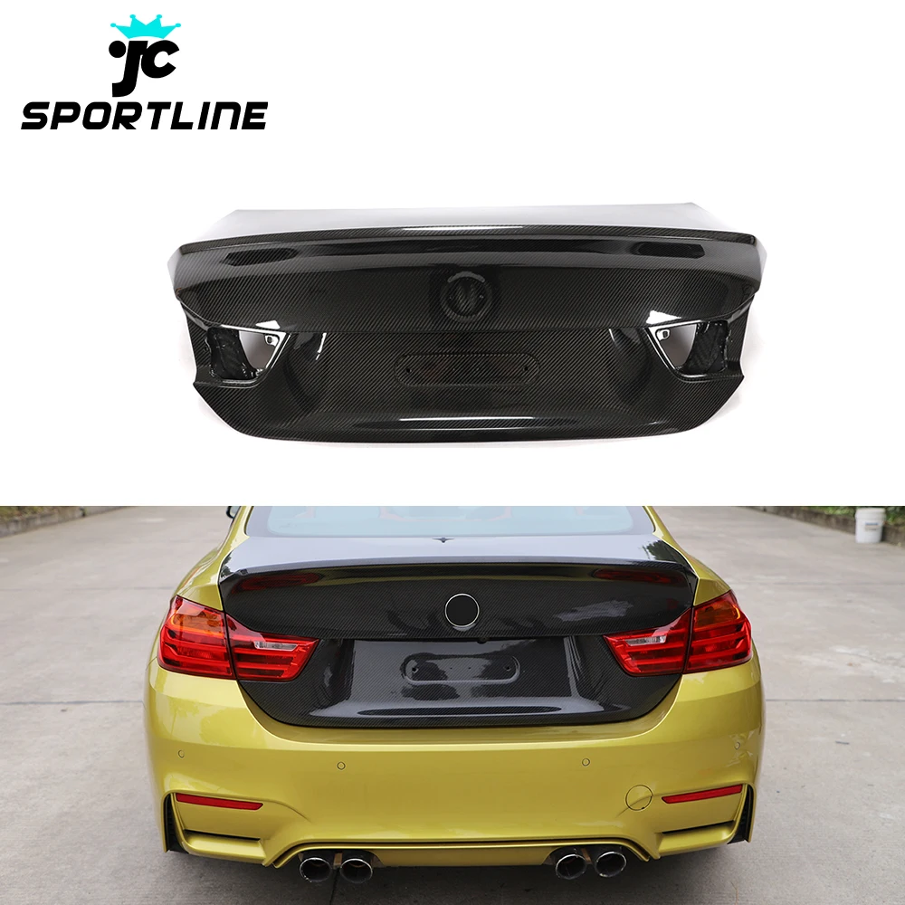 

Крышка багажника из сухого карбона с высоким спойлером для BMW F32 M Sport F82 M4 Coupe 2014-2020