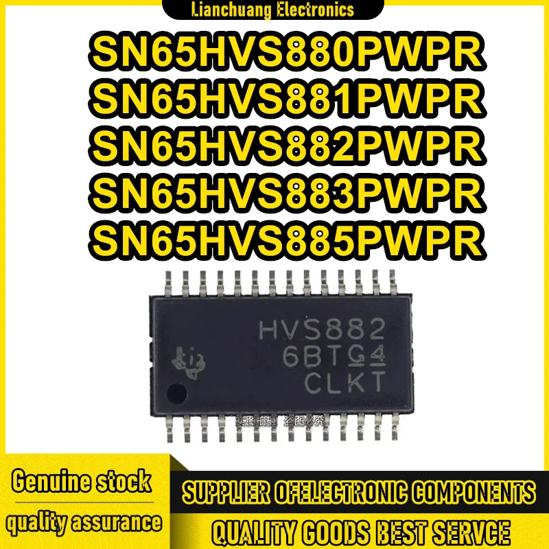

SN65HVS880PWPR SN65HVS881PWPR SN65HVS882PWPR SN65HVS883PWPR SN65HVS885PWPR HTSSOP-28 микросхема 100% новый оригинал на складе