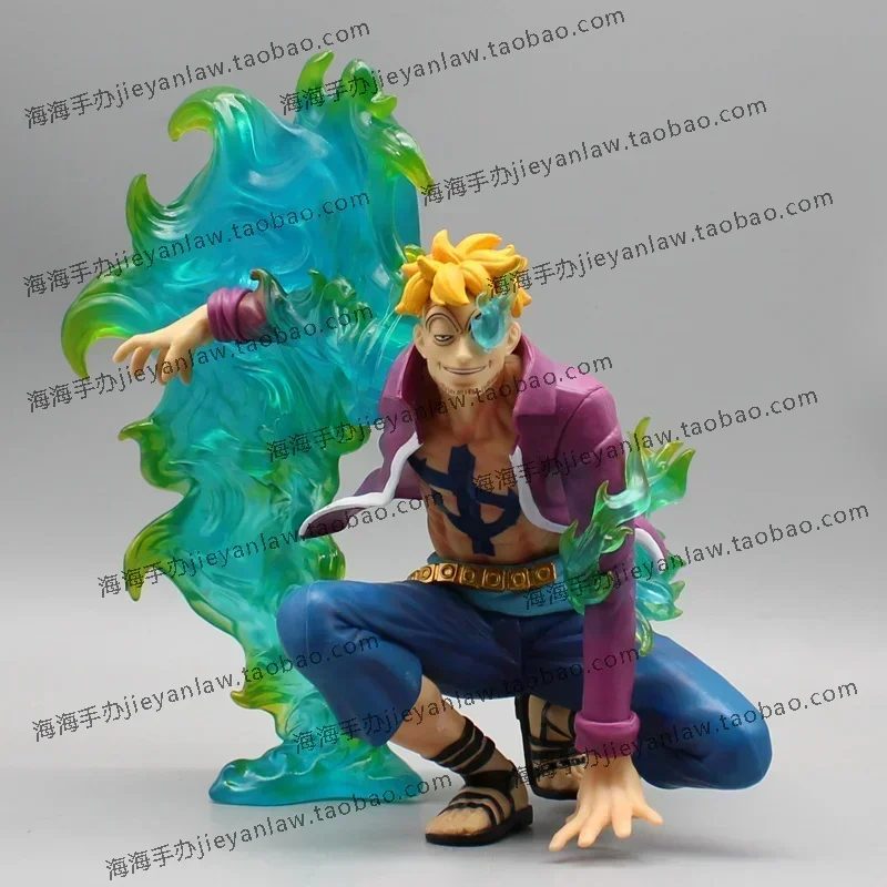 Anime One Piece Marco Figures Immortal Birds Action Figurine Pvc Gk Statue Doll Room Decoration Collection Model Toys Kids Gift