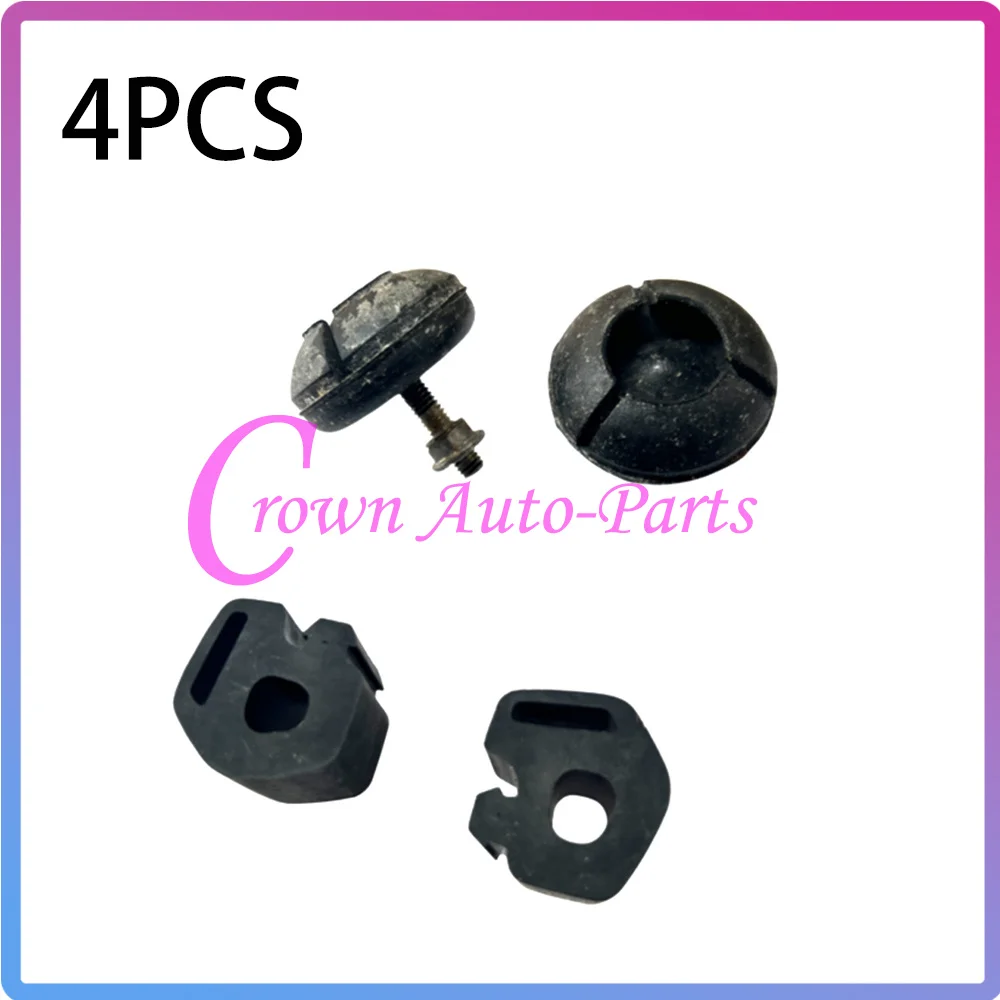 4PCS MB270054 MB020784 Bonnet Hood Dampers Buffer Pad Bump Stop Shock Rubber For Mitsubishi Pajero Montero V31 V32 V33 V43 V45