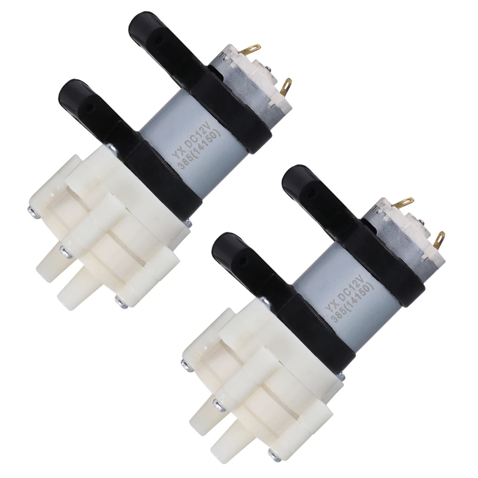 

2Pcs Mini Diaphragm Pump 6-12V Aquarium Water Circulation Micro Circulation Quiet Water Transfer Pump Fish Tank