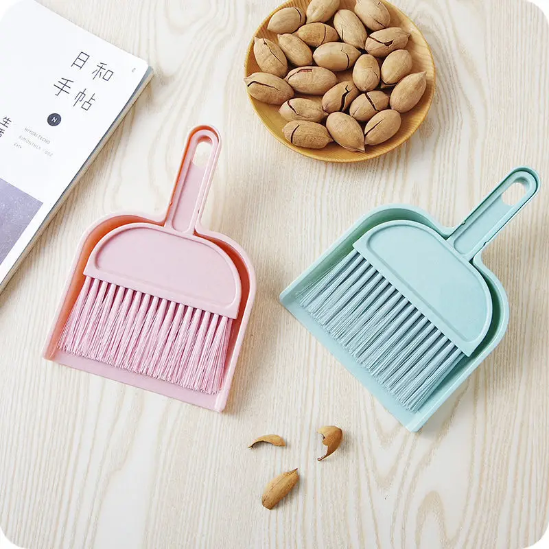 

Mini Broom Dustpan Set For Household Use Sweeping Children's Pets Cleaning Small Brooms Student Desktop Brooms Combination