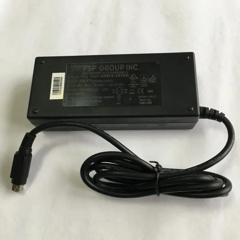 FSP090-AWBN3 4 PIN Power Adapter 54V 1.67A AC/DC Adapter Charger Power Supply for Dahua  LED LCD Monitor