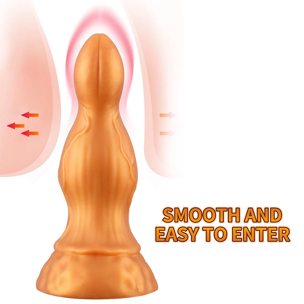 Énorme godemichet anal en silicone pour femme, plug anal, massage de la prostate, jouets sexuels anaux, gode éditorial, sex-shop