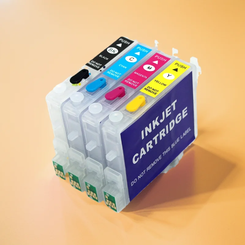 

T0561 T0562 T0563 T0564 Запасной картридж с постоянным чипом для принтера Epson Stylus Photo R250 RX430 RX530