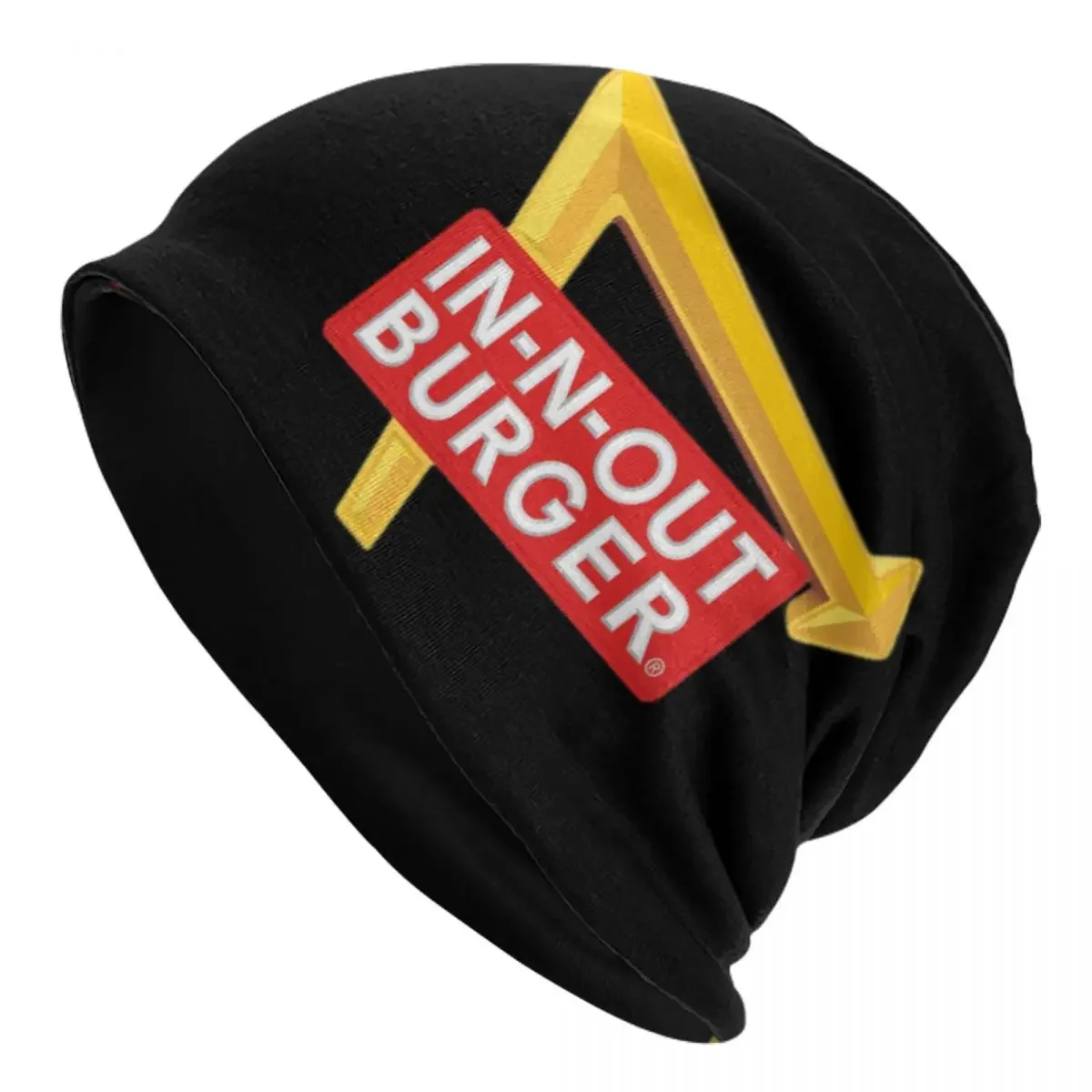 

In N Out Burger теплая вязаная шапка модная шапка-капот осень-зима уличные шапки шапки для мужчин женщин взрослых