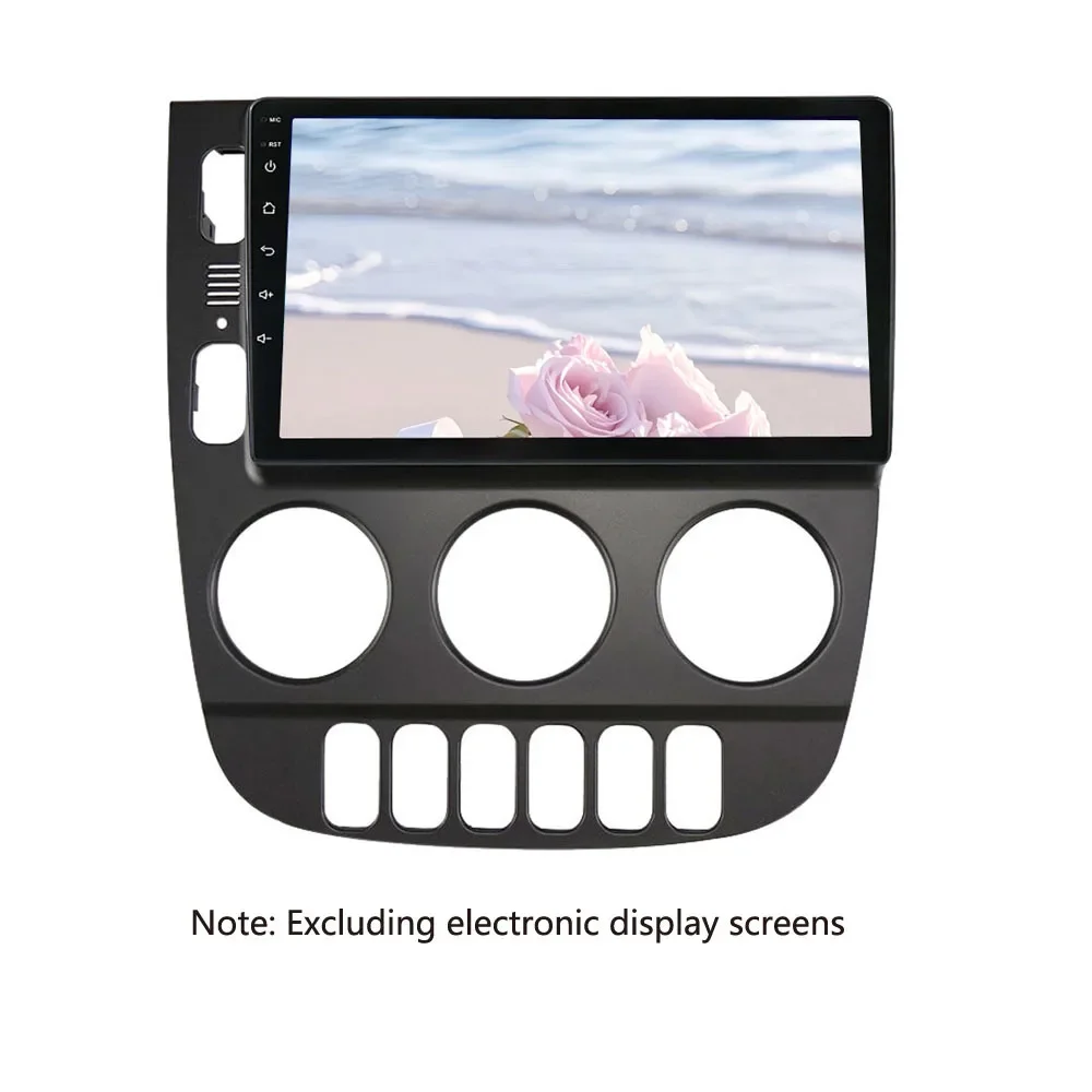 Afbeelding 5: TDCY Frame9INCH Autoradio Fascias Voor 2003-2005 Benz ML320 Android Stereo Frame Speler 2 Din Head Unit Panel Dash TrimPanel