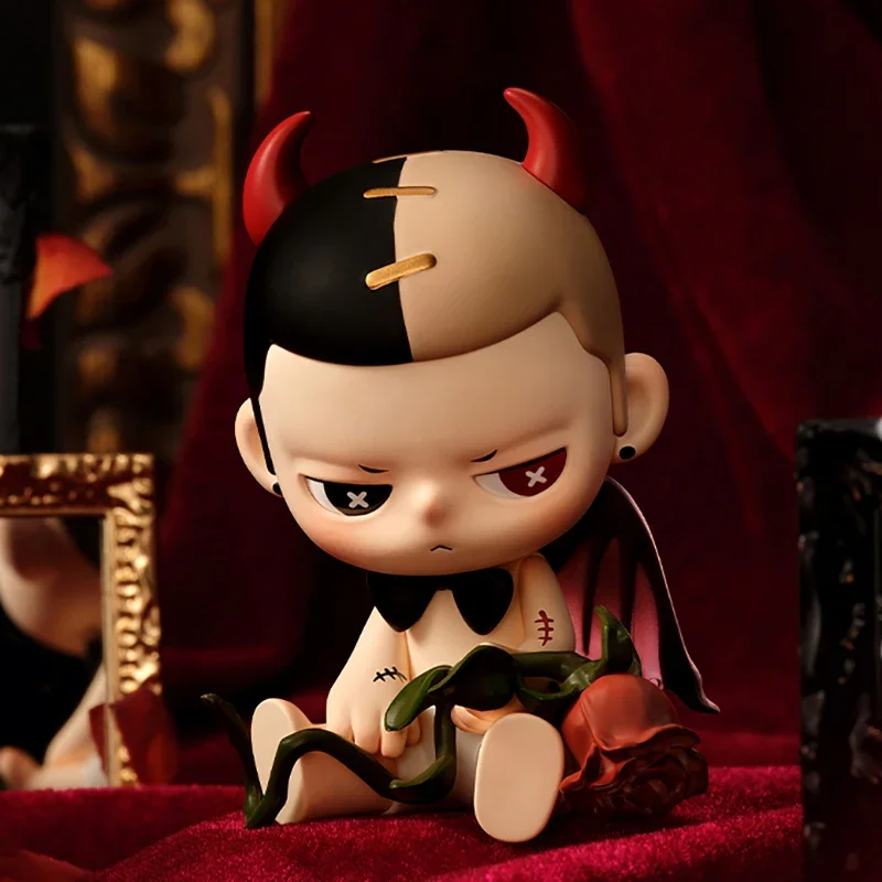 Caja misteriosa POP MART KUBO Angel's Poem Series, caja ciega auténtica, bolsa de juguetes para adivinar, figuritas decorativas para el hogar, modelo de muñecas de escritorio