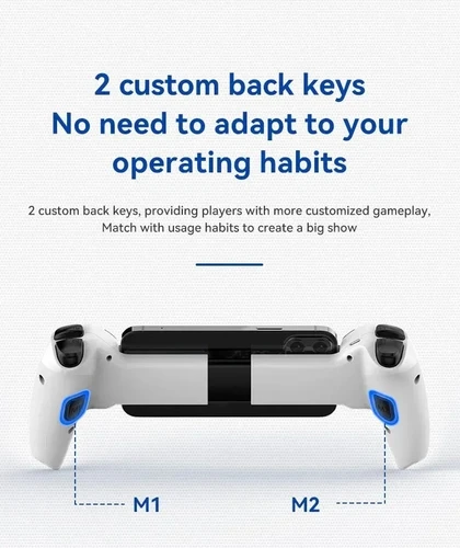 Imagen 2 del producto Aibowey D9 teléfono móvil Gamepad doble vibración Bluetooth 5,2 controlador de juego inalámbrico giroscopio de 6 ejes para Switch/PS3/PS4