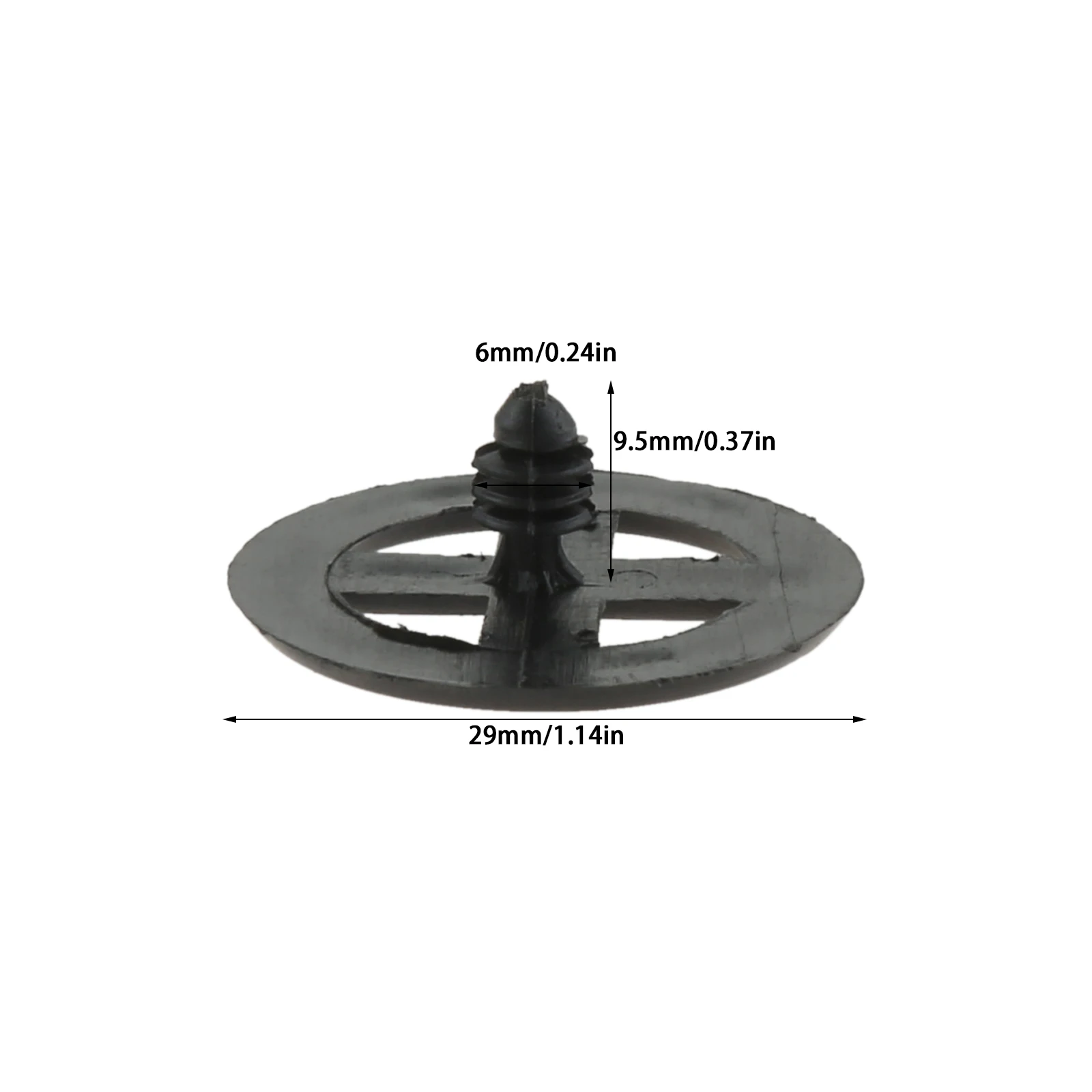 10 sztuk dla Nissan Qashqai J10 Patrol Micra K12 Rogue T32 65832-F5000 65832F500 0 maska samochodu uchwyt izolacji plastikowy klips nit