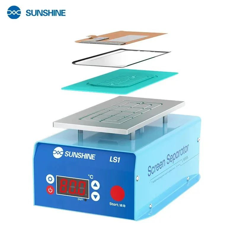 Professional LS1 LCD Screen Separator Machine with Heating Platform & Temp Control for IPhone Samsung Phone Repair Tools