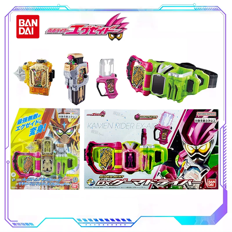 

New Original in Stock Bandai DX Kamen Rider Ex-Aid Player Driver Henshin Belt SUPER BEST Toy Collection Gift for Boys
