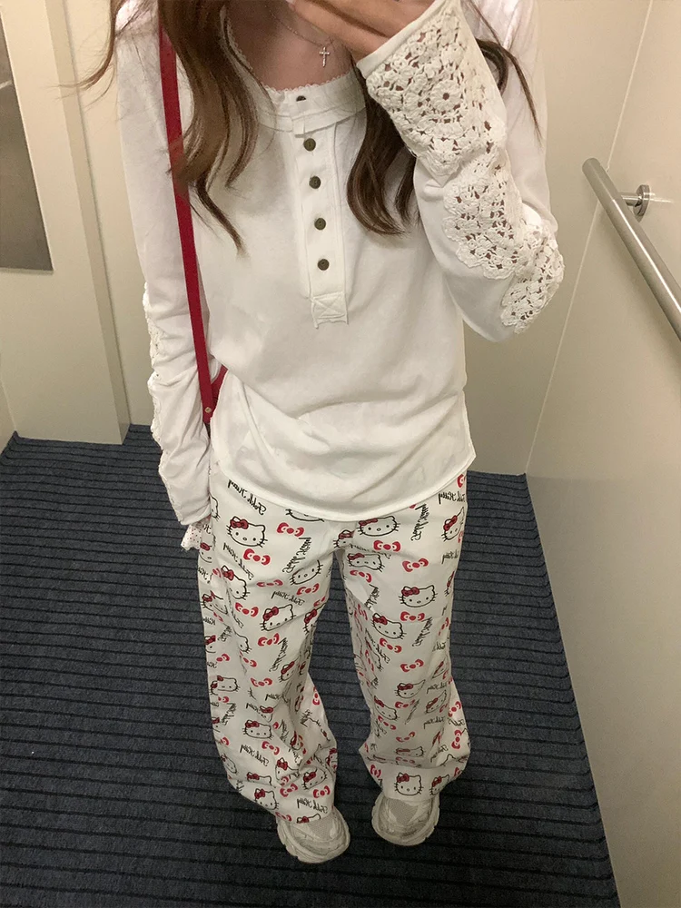 

Корейская женская футболка с вышивкой Long Sve, летний дизайн, уникальный шикарный солнцезащитный топ, дышащий, влагостойкий...