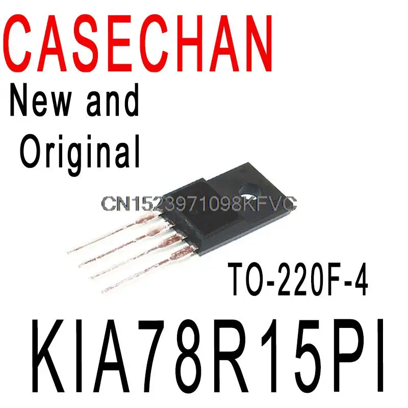 5PCS New and Oringinal KA78R15 78R15 TO-220F-4 Power Supply Four-Terminal Voltage Regulato KIA78R15PI