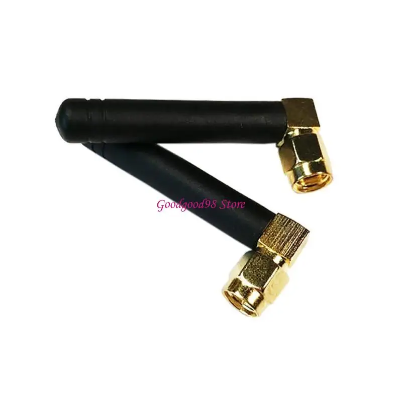 Upgraded WiFi Antenna 2.4GHz/5.8GHz Dual Bands 3dbi RPSMA-/SMA Connector Rubber Used for Mini PCI Card Camera USB 