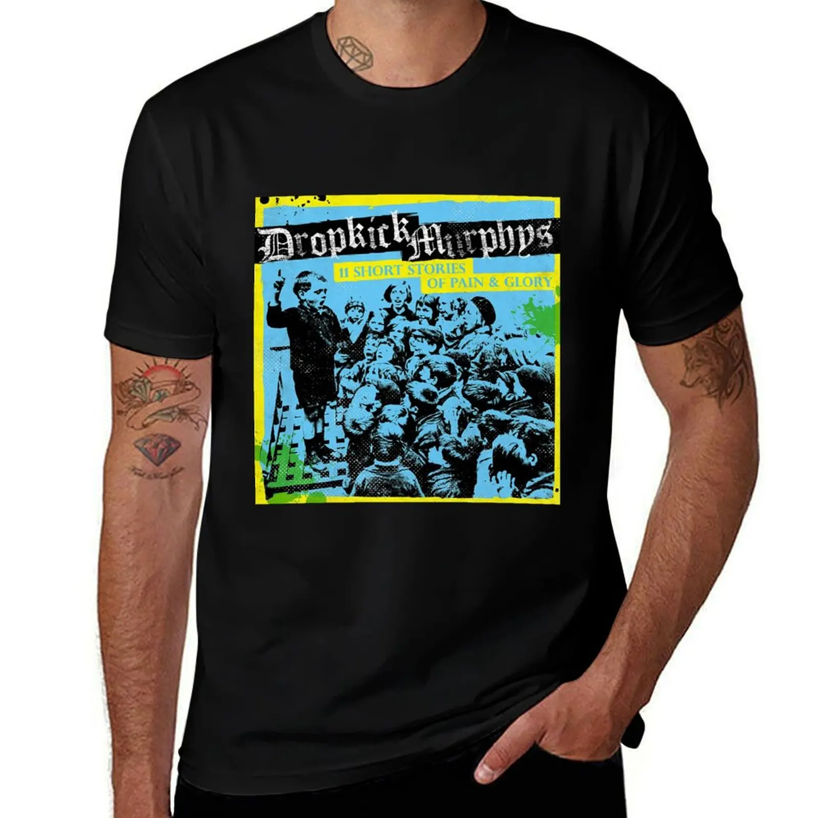 11 short storys of pain and glory T-Shirt Outdoor Work Short Sleeve Top