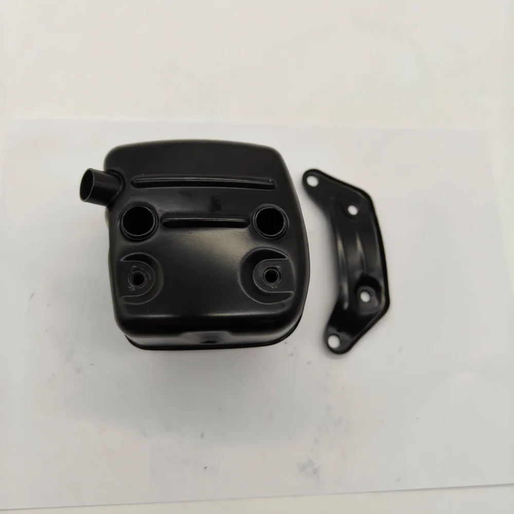 Muffler Assembly For H365 H372 Chainsaw Exhaust Parts Engine Replacement Forestry Repair Tool Garden Hardware