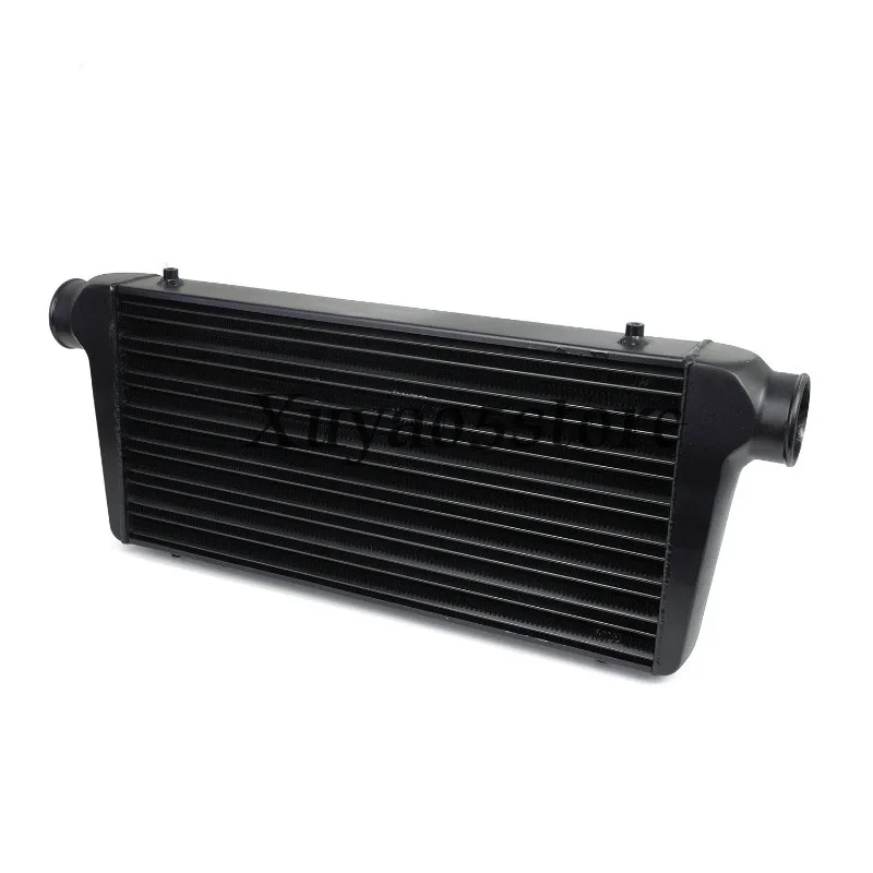Automotive aluminum tubular intercooling radiator 600x295x67mm universal modified intake cooler