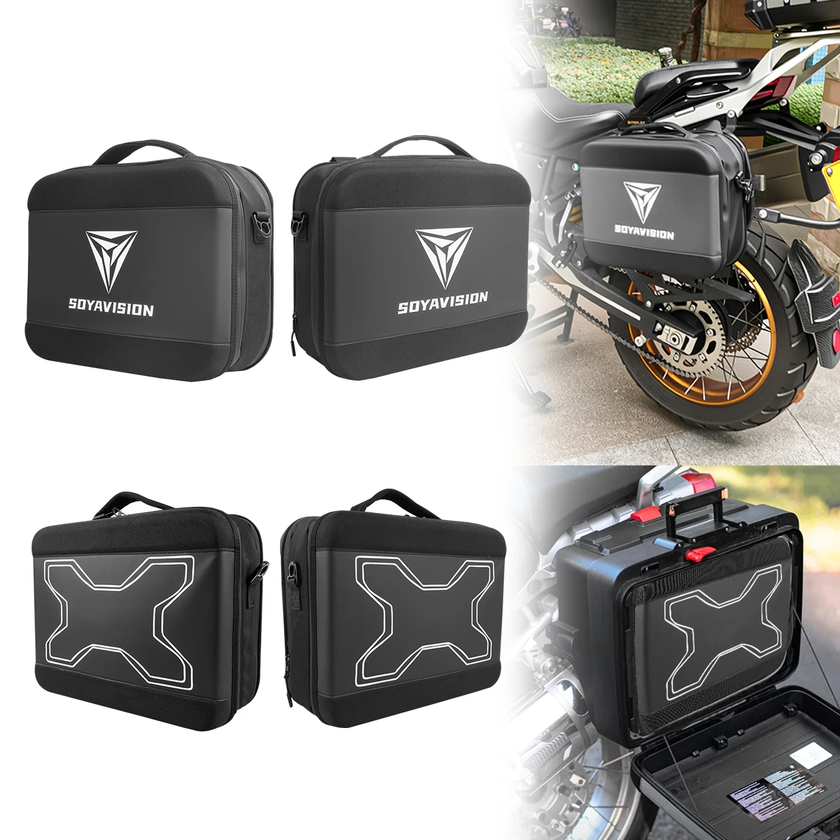 Motorcycle Vario Suitcases Saddle Bags For BMW R1250GS F850GS F750GS Adventure Top Case Inner Luggage Bag Vario Case Inner Bag